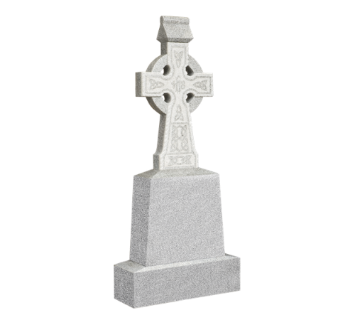 MH 632 Cross Headstone