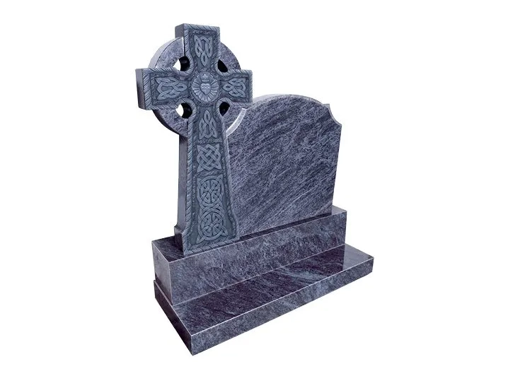 Boyne Celtic Cross Antique Finish - Blue Lagoon