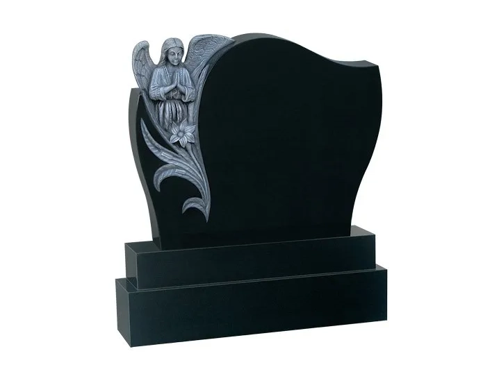 Praying Angel Antique Finish - Black