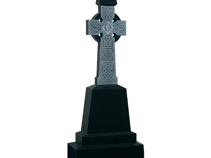 The Timeless Celtic Cross - Black